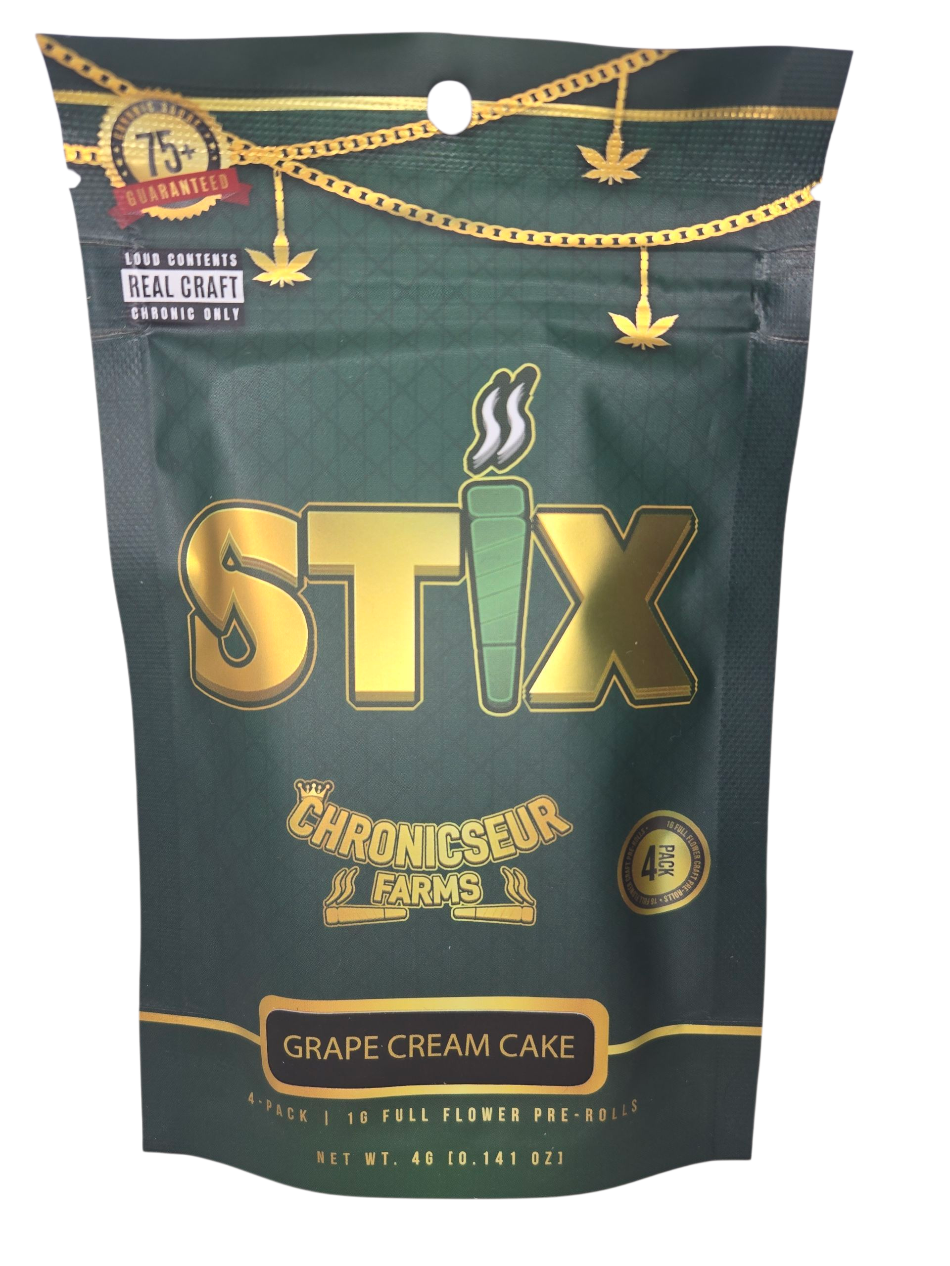 Photograph of product: Grape Cream Cake | 1g Stix 4pk