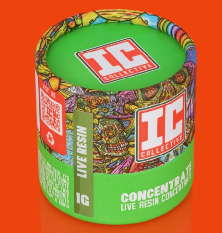Photograph of product: IC Collective - Live Resin Cartridge - B.A.F (H)