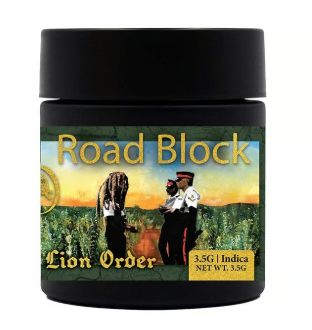 Photograph of product: Lion Order - Road Block - 3.5g