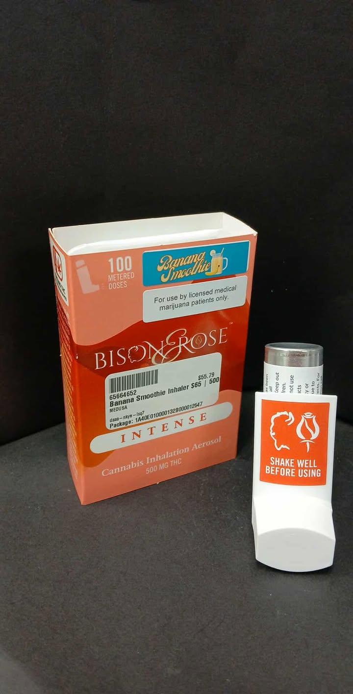 Photograph of product: Banana Smoothie Inhaler $40 Bison & Rose