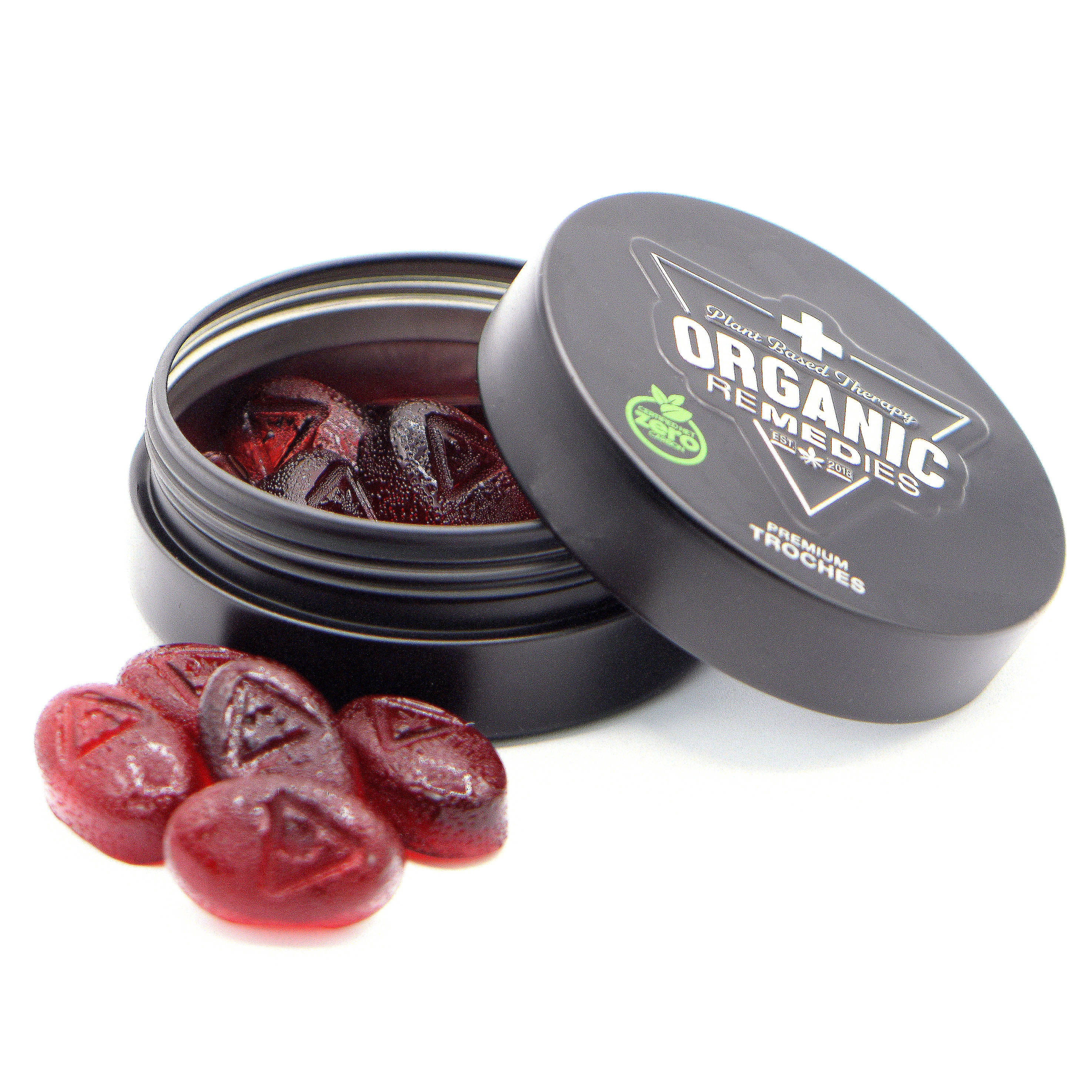 Photograph of product: Grape | 100mg Distillate Troches | 2pk