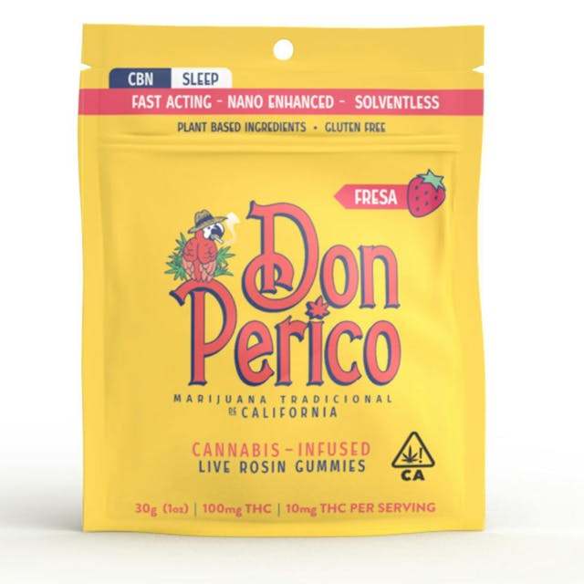 Photograph of product: Strawberry Fresa Nano Infused Live Rosin - Fresa (Sleep) - 