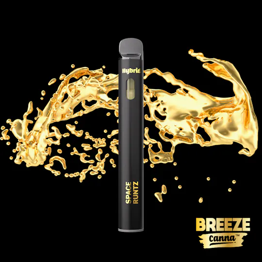 Photograph of product: Breeze Canna Live Resin Disposable | Space Runtz (Hybrid)