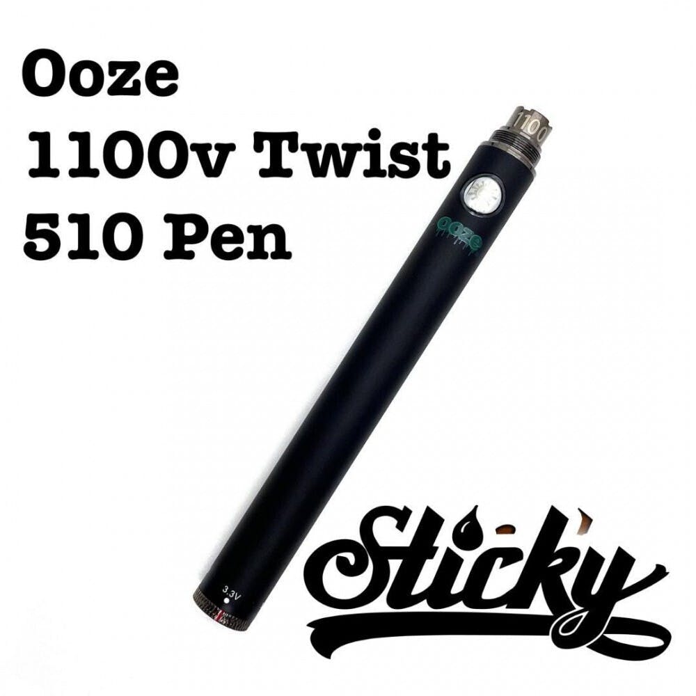 Photograph of product: Gold - Ooze 1100 MAH Battery