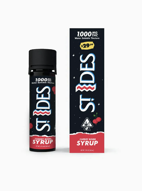 Photograph of product: ST IDES - CHERRY BOMB 2OZ 1000MG