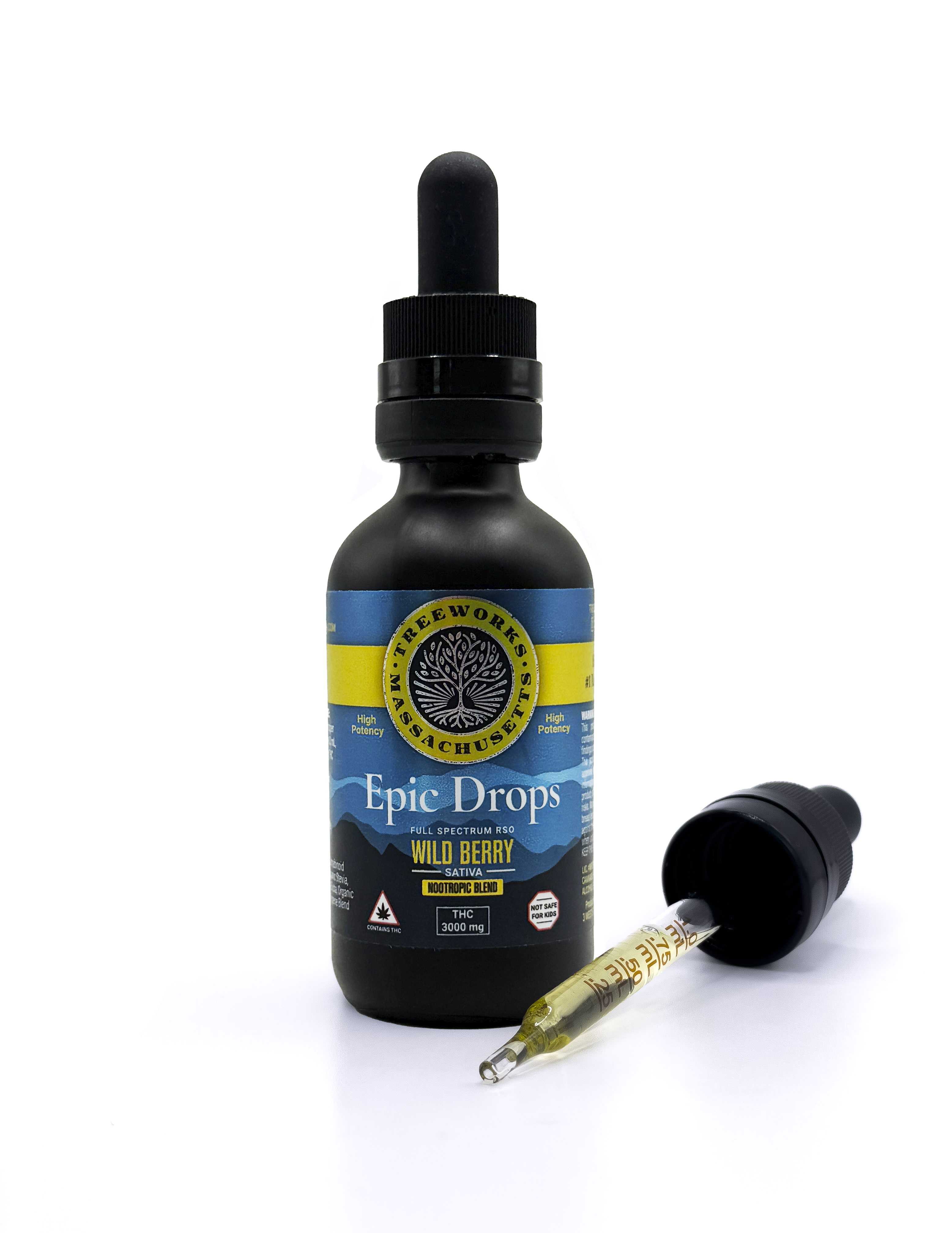 Photograph of product: EPIC DROPS - 3000 MG