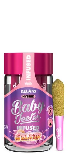 Photograph of product: 5 PACK - Gelato 0.5g Oil + Kief + Terp Infused Prerolls (2.5g)