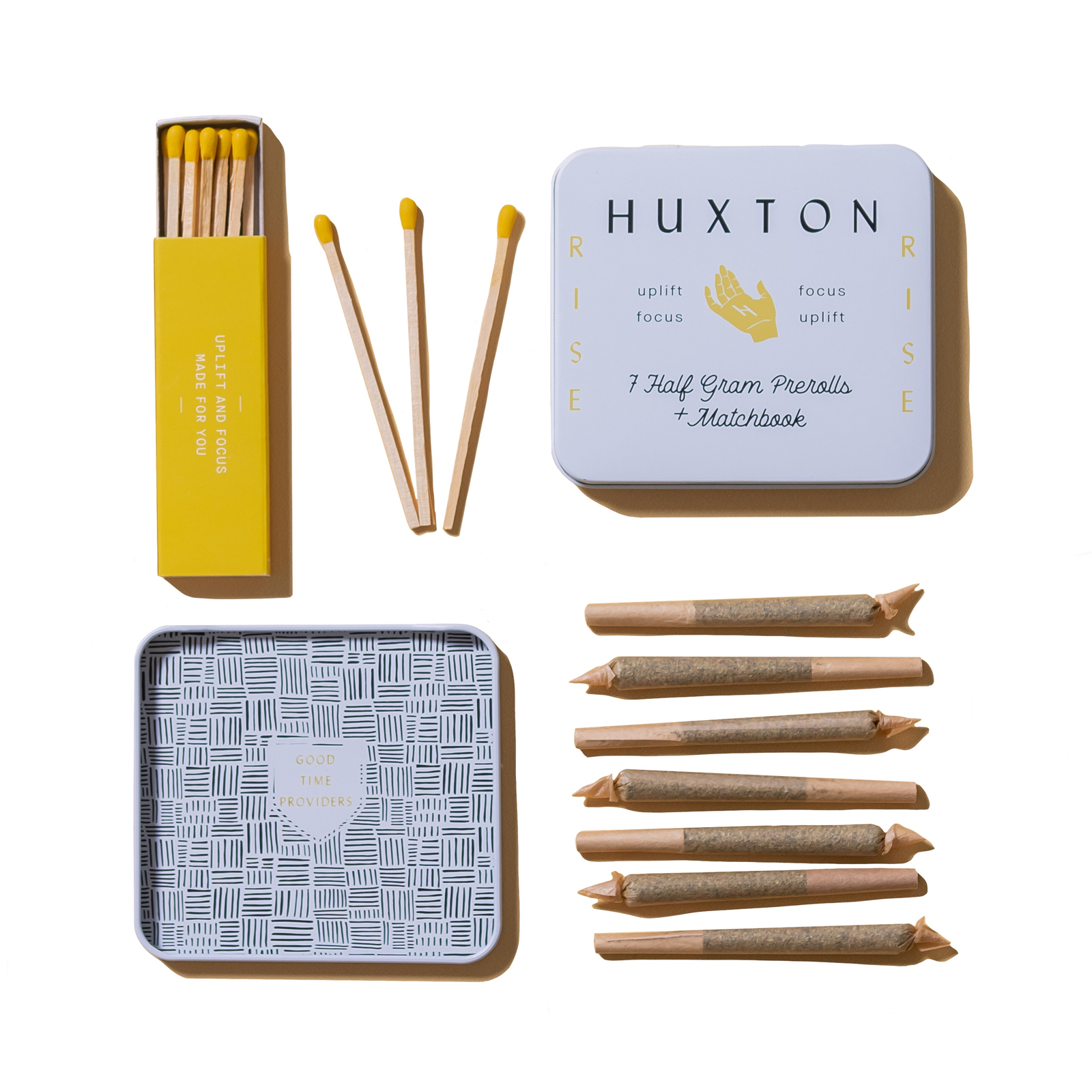 Photograph of product: PP - Huxton Zen - Multi pk 7-.5g - pre roll Oui'd