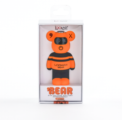 Photograph of product: Lookah Bear 500mAh Variable Voltage 510 Battery | Orange