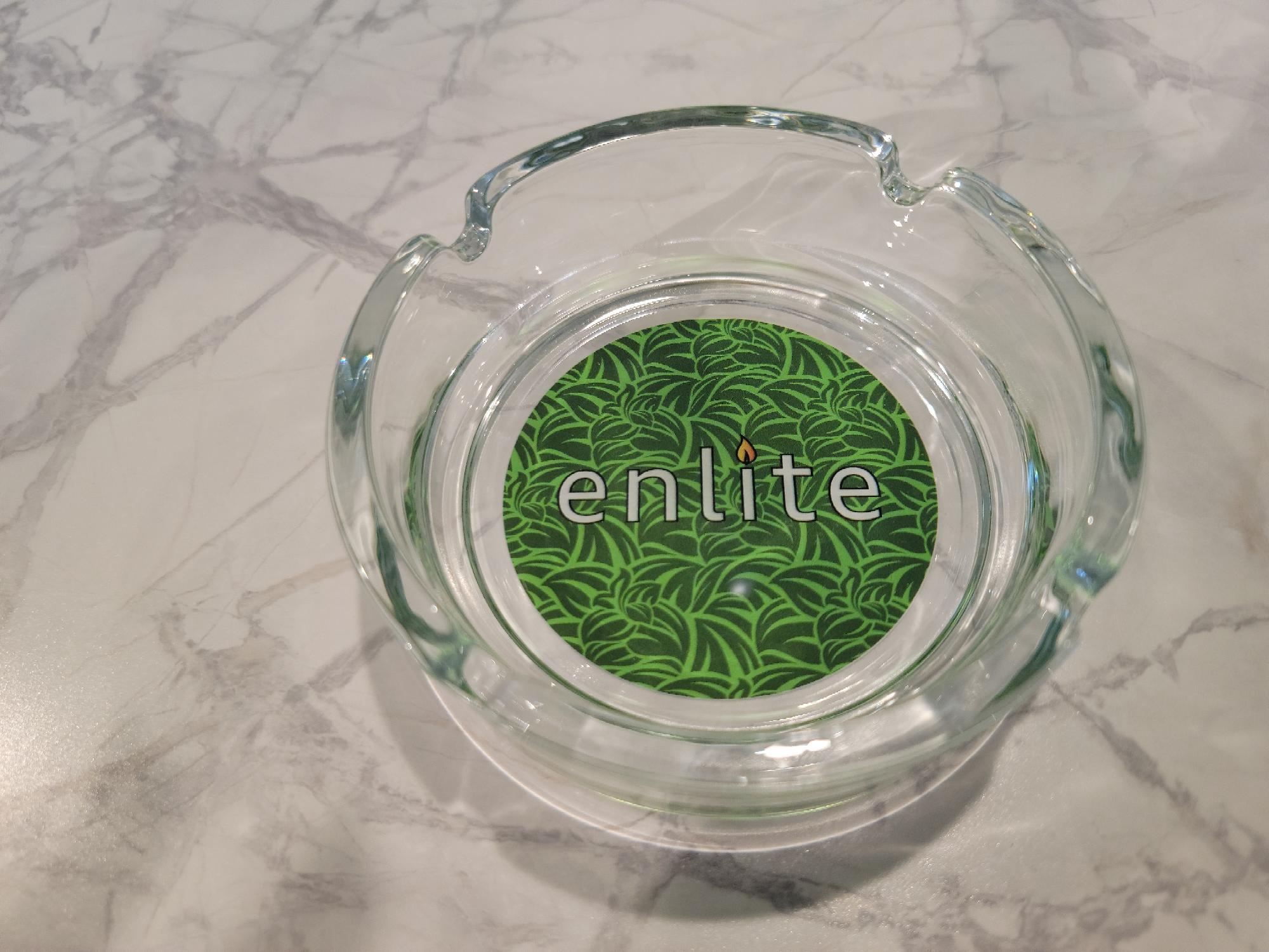Photograph of product: Enlite Branded Ashtray