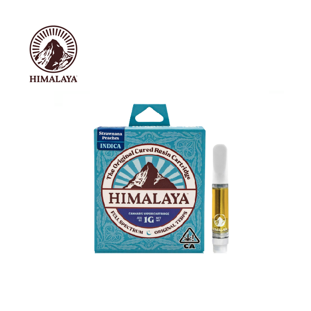 Photograph of product: STRAWNANA PEACHES 1G CARTRIDGE