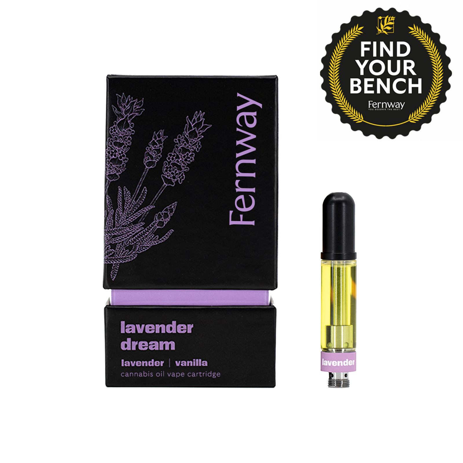 Photograph of product: [REC] Fernway | Lavender Dream | 1g Cartridge
