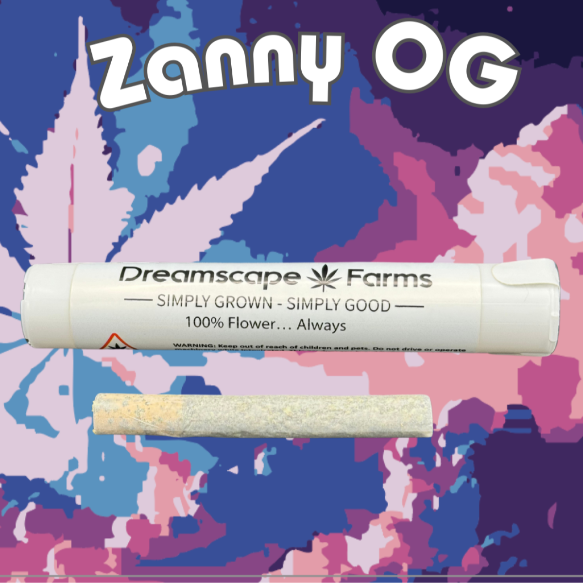 Photograph of product: Dreamscape - Zanny OG Preroll (1G)