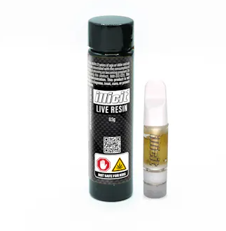 Photograph of product: Illicit - Sherb Cake .5g Live Resin Vape Cart