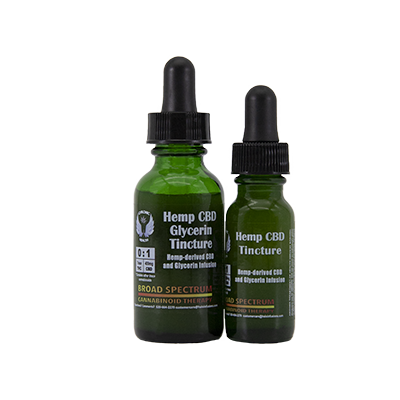 Photograph of product: Hemp CBD Glycerin Tincture  400mg