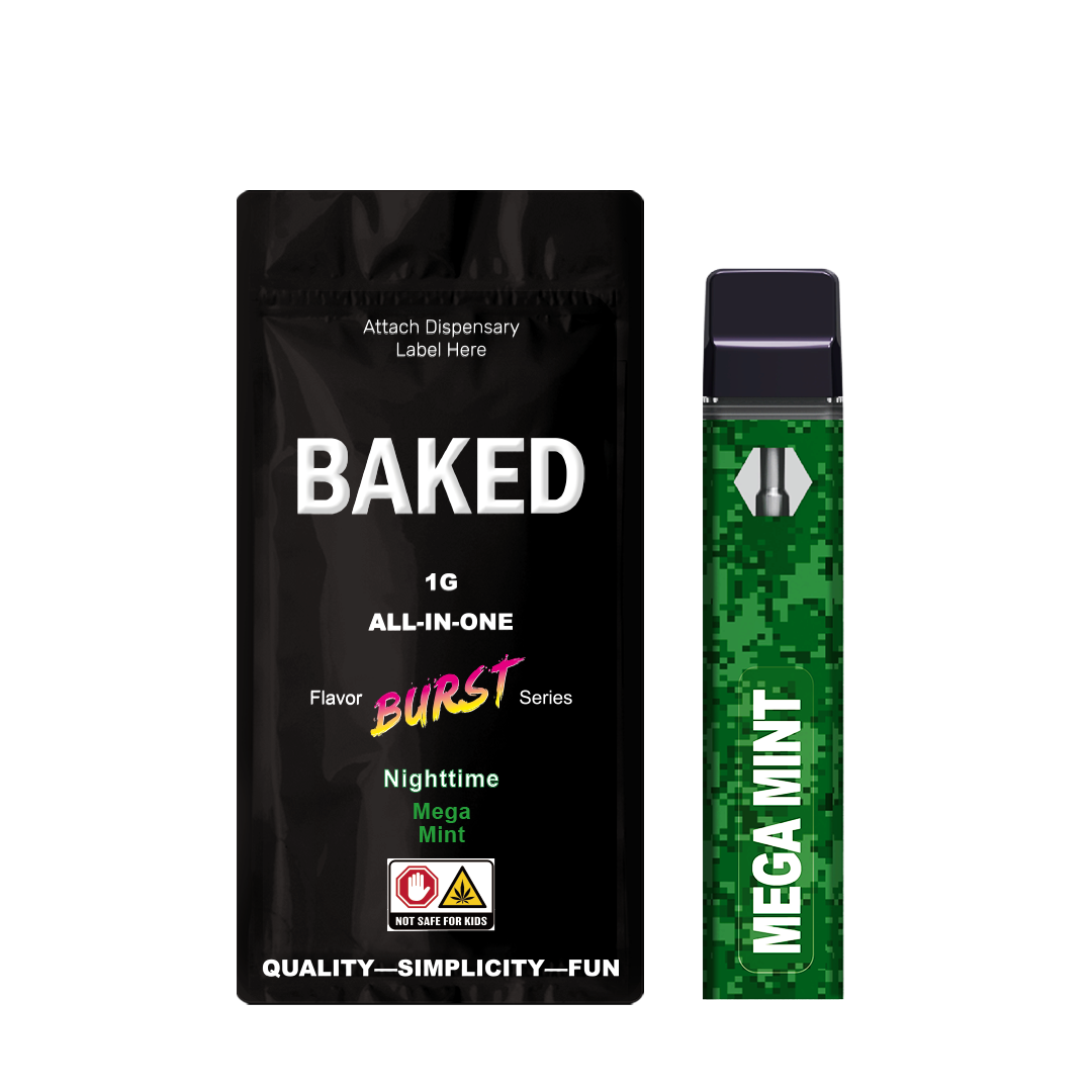 Photograph of product: BAKED | Mega Mint Disposable