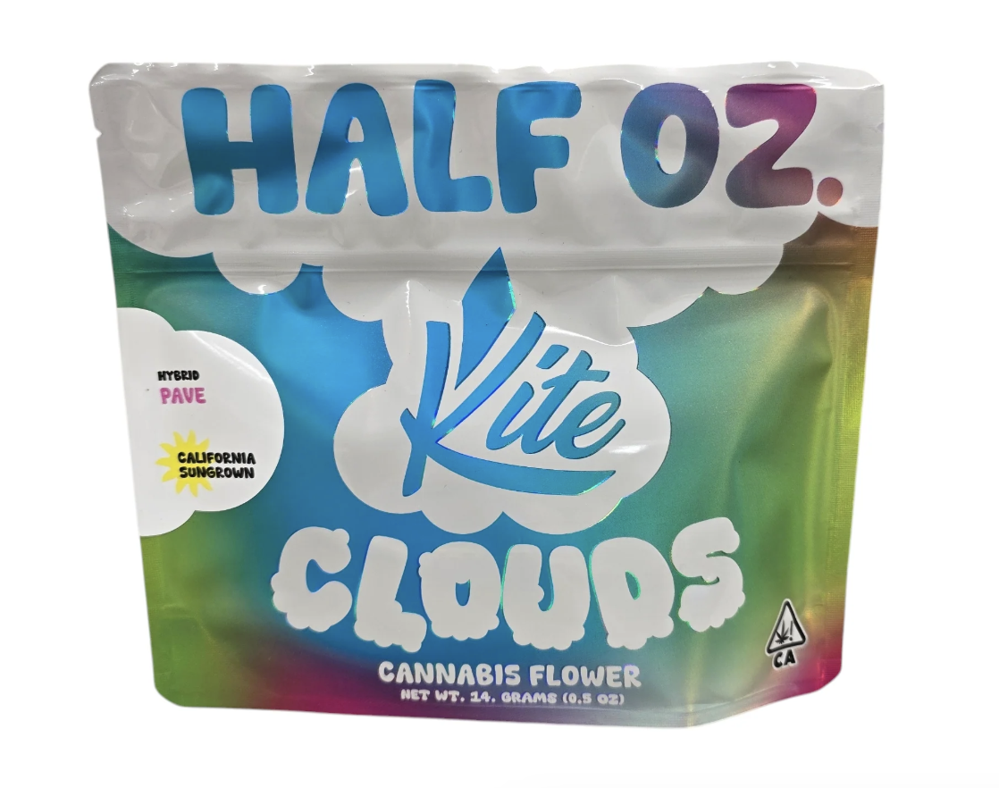 Photograph of product: Kite | Pave | Sungrown Flower | 1/2oz - 14g