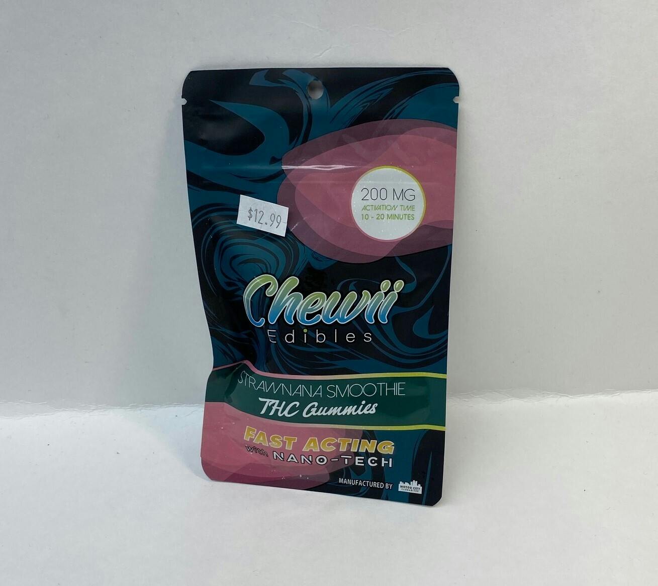 Photograph of product: Chewii | Strawnana Smoothie | 200mg