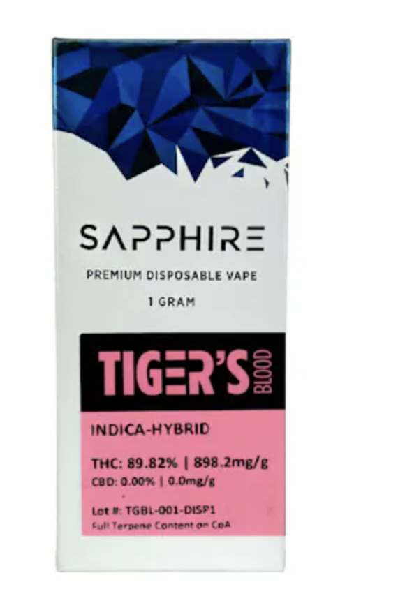 Photograph of product: Tigers Blood - 1g ALL-IN-ONE
