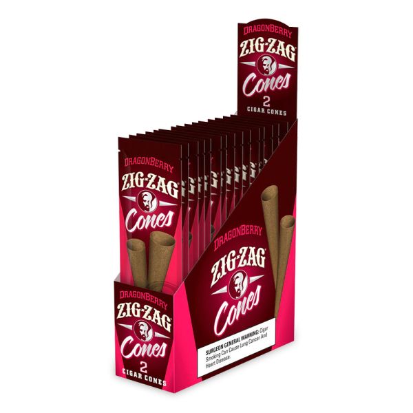 Photograph of product: zig zag cigar cone dragonberry
