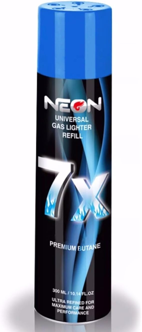 Photograph of product: NEON 7X REFINED PREMIUM BUTANE 300ML