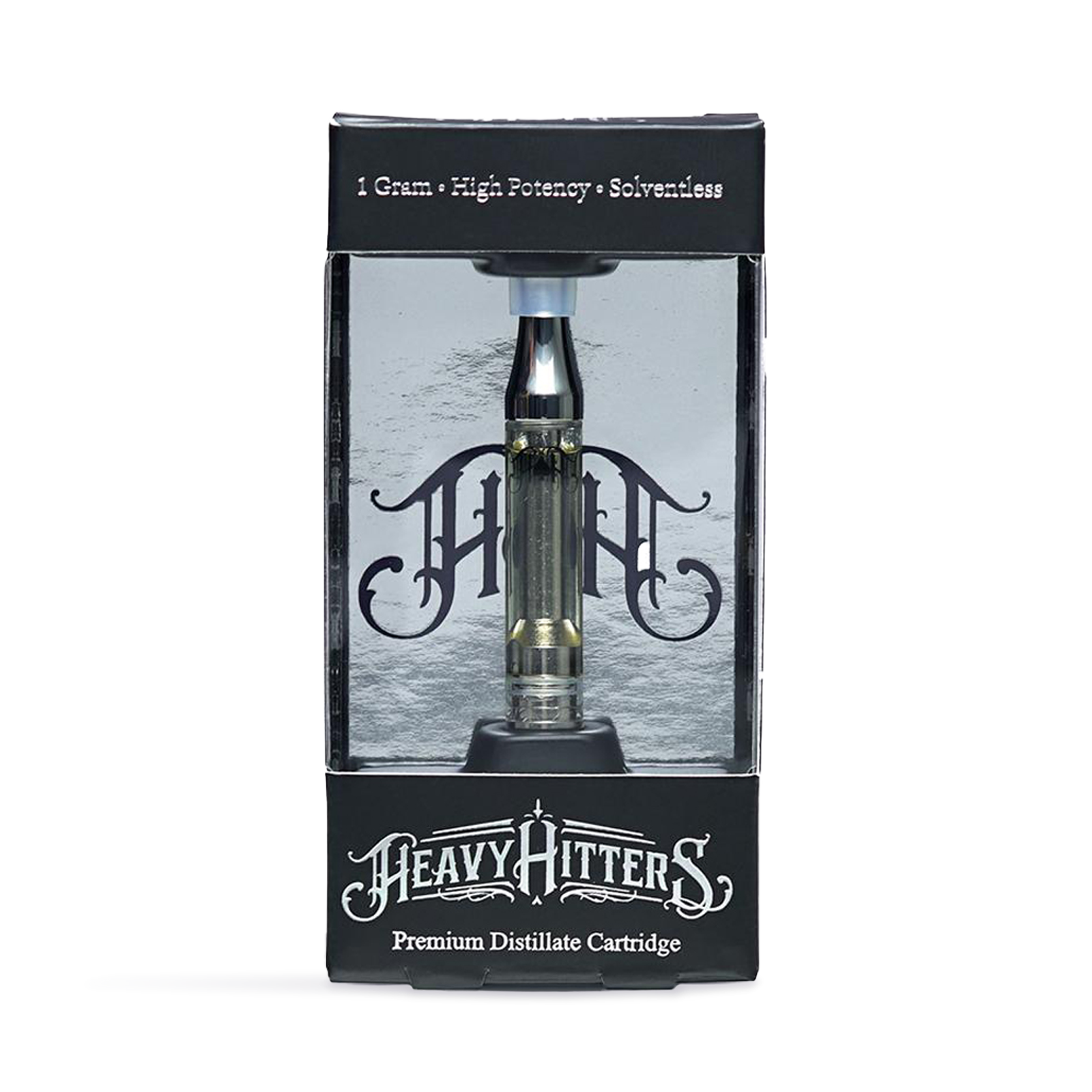 Photograph of product: Heavy Hitters Big Apple Distillate Cartridge