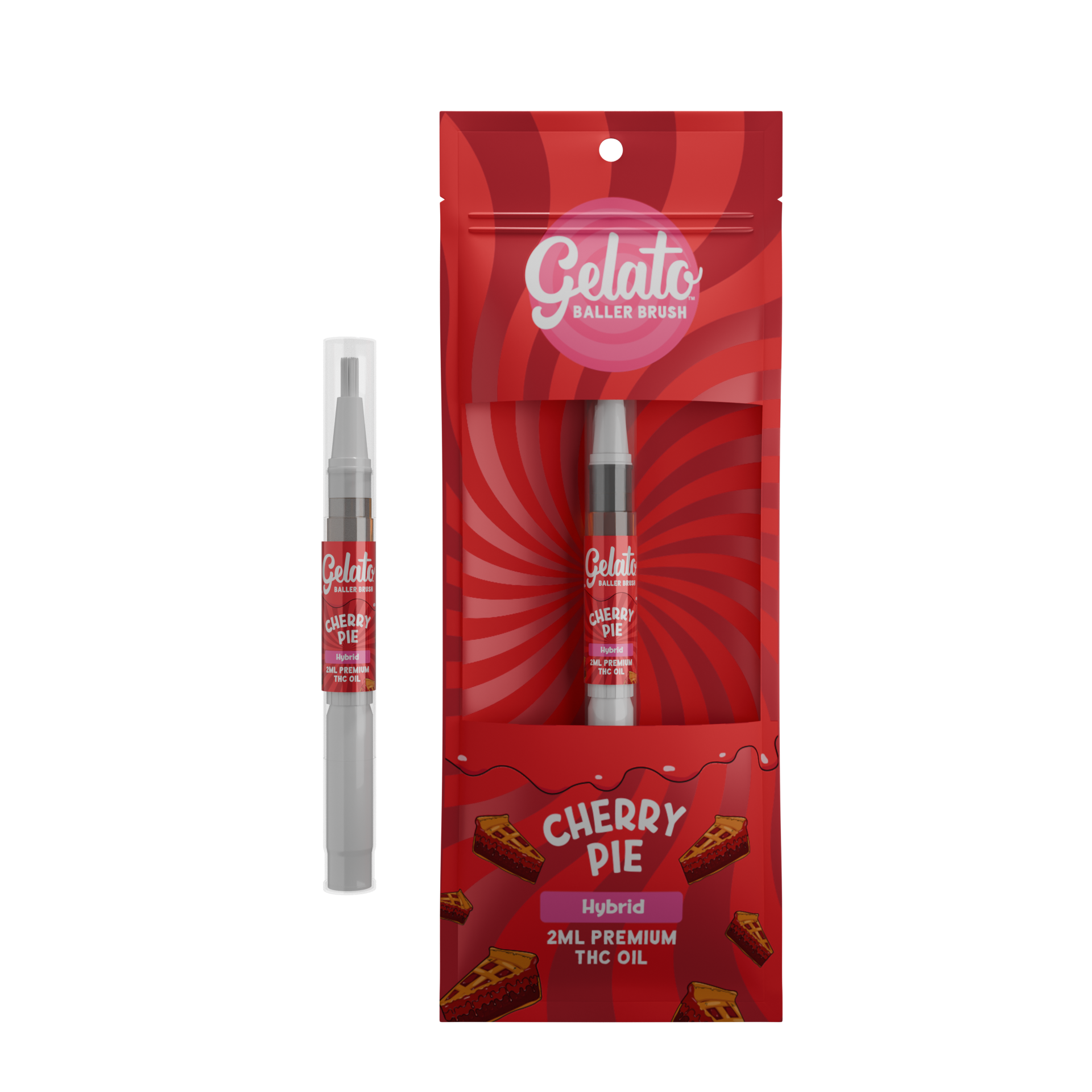 Photograph of product: Gelato | Baller Brush - Cherry Pie 2g