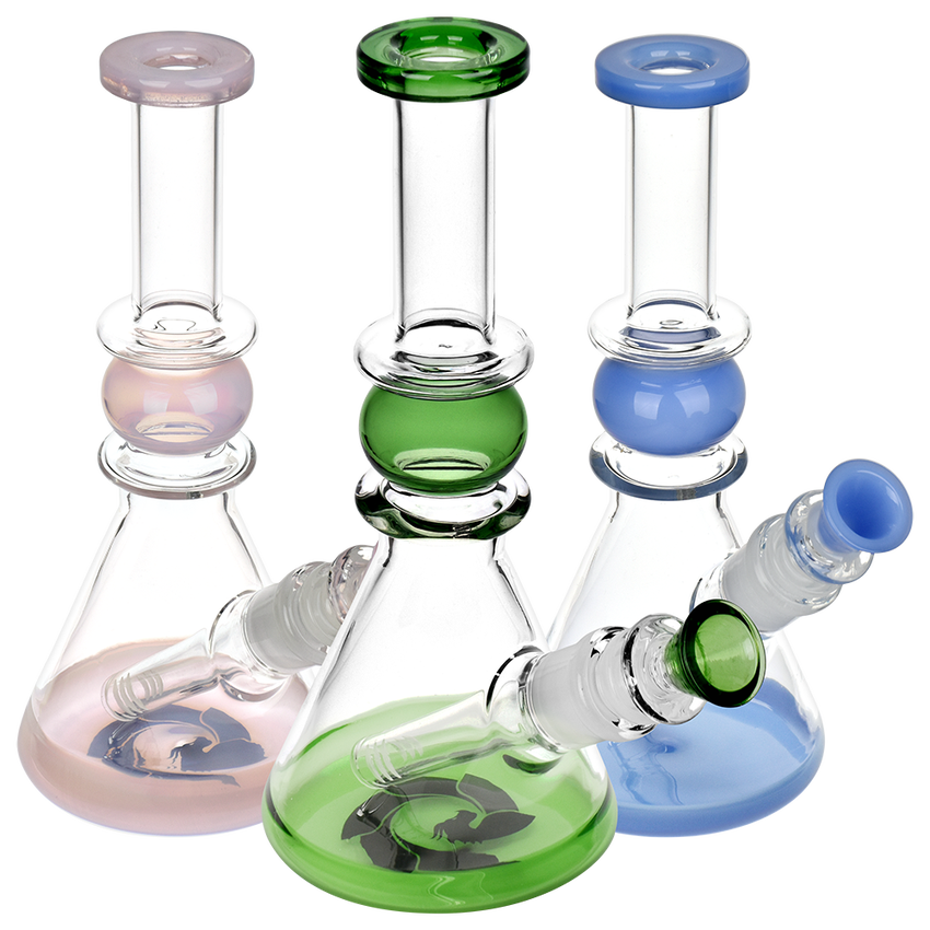 Photograph of product: Glass House Orb Beaker Water Pipe | 8.5" | 14mm F