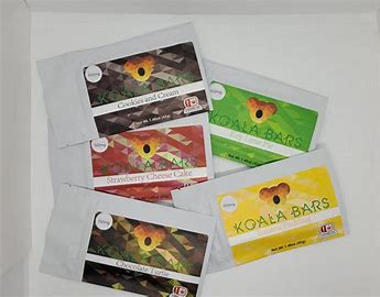 Photograph of product: Koala Peanut Butter Chocolate Bar 100mg