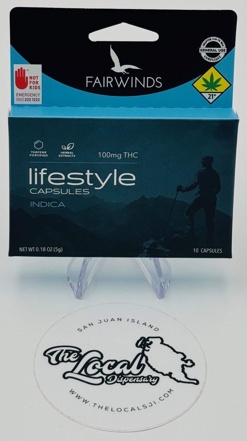 Photograph of product: Oui'd Lifestyles Capsules 10pk