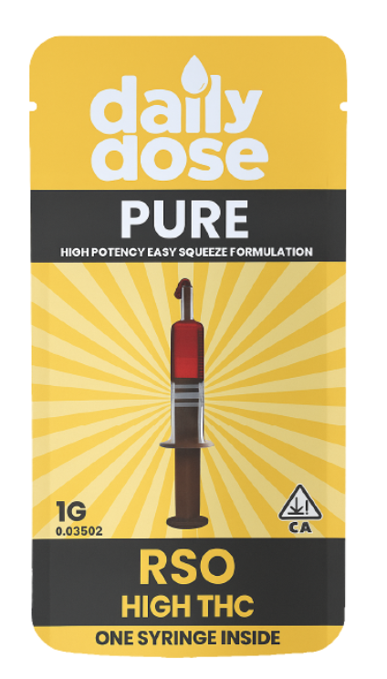 Photograph of product: PURE HIGH TH-oui SYRINGE