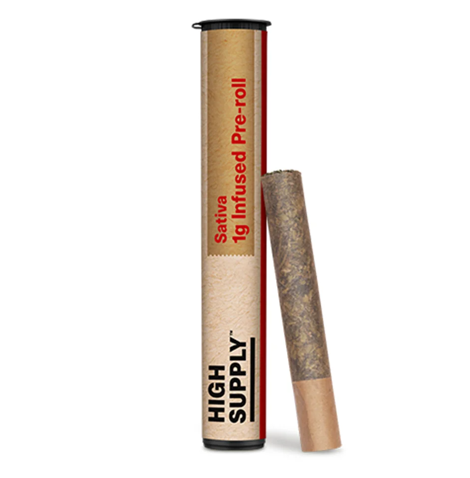 Photograph of product: Pre-Roll Infused Purple Churro | 1g