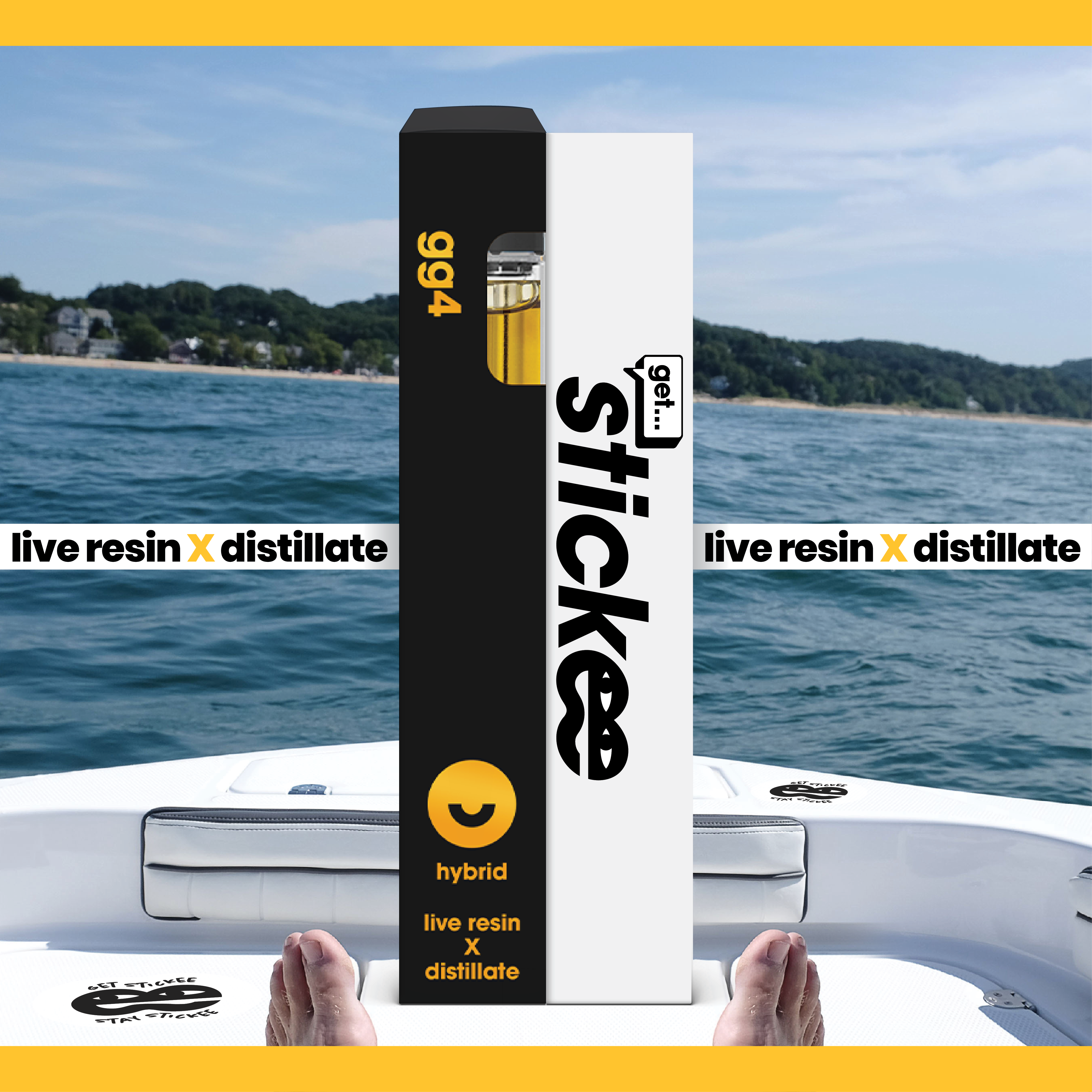 Photograph of product: STICKEE | GG4 | 1G | Live Resin Disposable