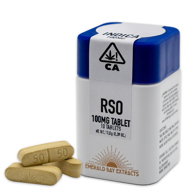 Photograph of product: 100MG Oui'd RSO FULL SPECTRUM TABLET - PINK TRUFFLE (12G)