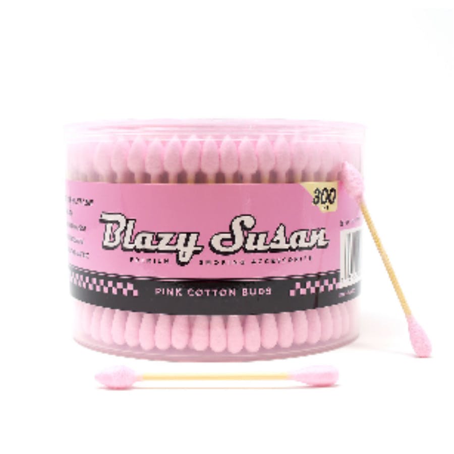 Photograph of product: Blazy Susan- Pink Q Tips 300ct