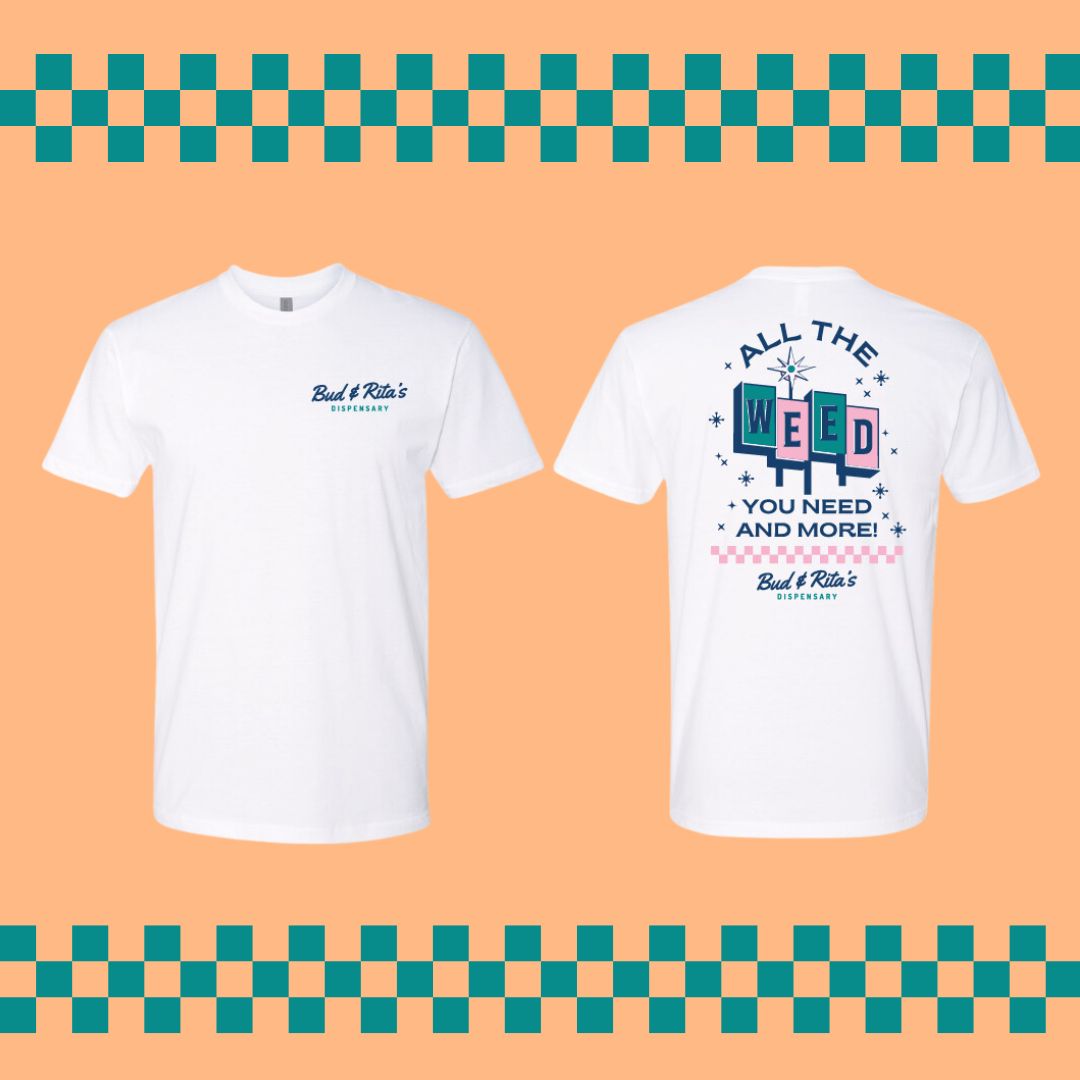 Photograph of product: All The Oui'd White T-Shirt L