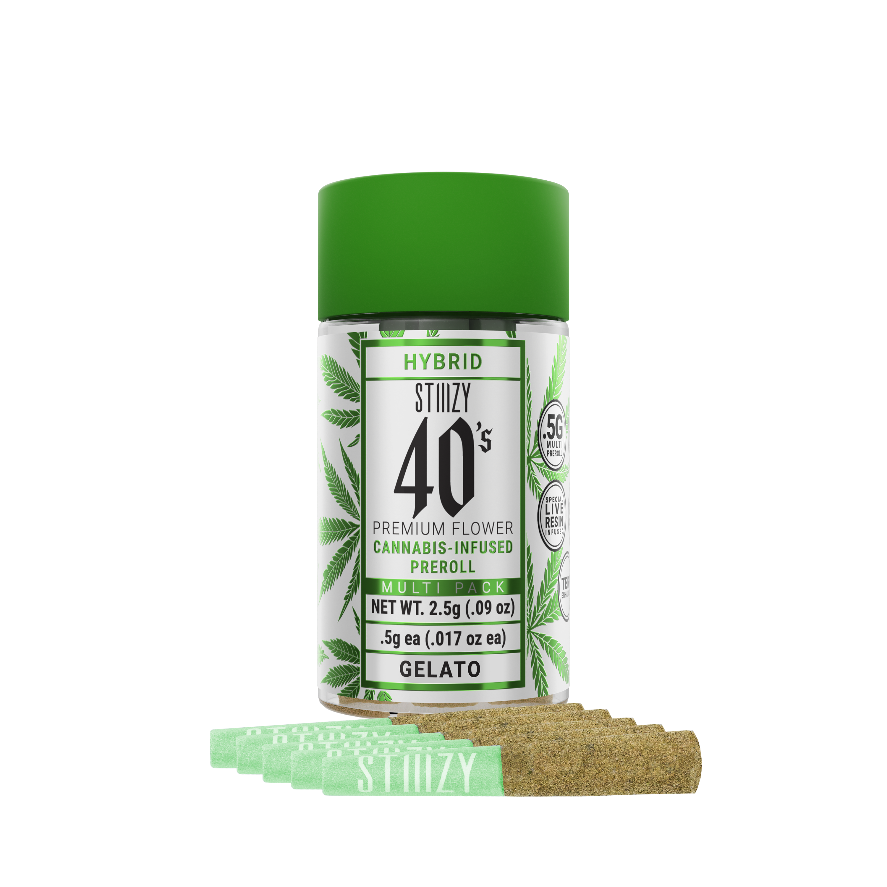 Photograph of product: Gelato Infused Preroll 5 Pack