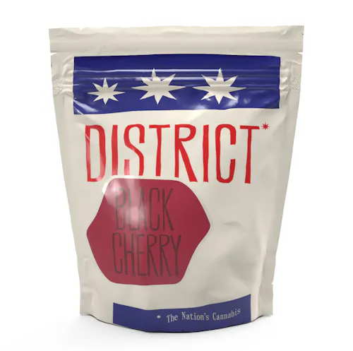 Photograph of product: District Oui'd | Black Cherry | Gummies | 10 Pack | 20mg (NEW)