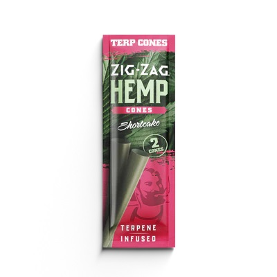 Photograph of product: Zig Zag Limoncello Hemp Cones