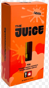 Photograph of product: Flavored Cold Press Cartridge | POG | 1g