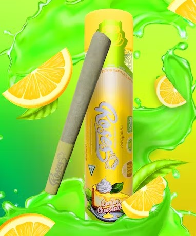 Photograph of Product: PR | Lemon Cheesecake | 1g | Infused | Long Stem | Roses