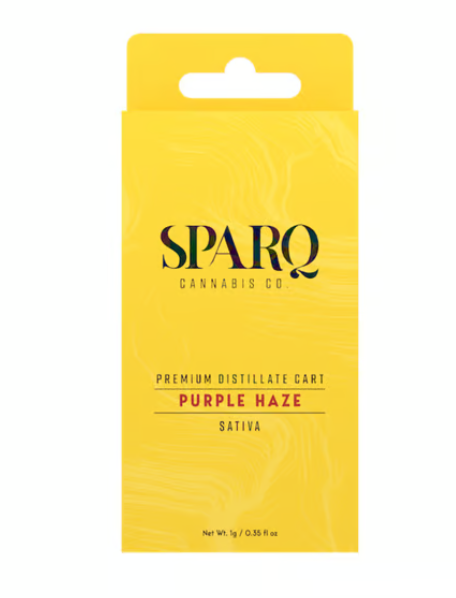 Photograph of product: Purple Haze | 1g Cartridge | SparQ