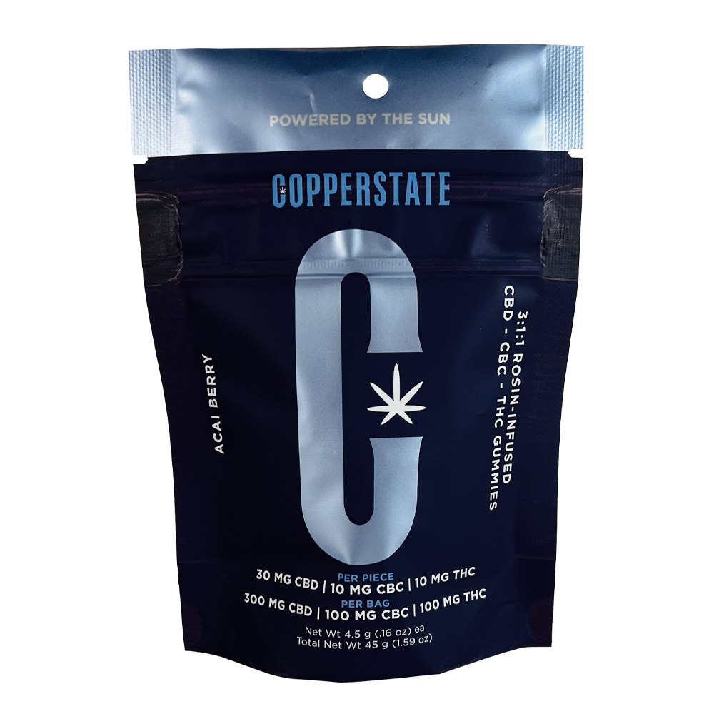 Photograph of product: Acai Berry 3:1:1 Live Rosin Gummies