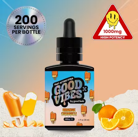 Photograph of product: Orange Creamsicle | Syrup 1000MG (TAX INCLUDED)