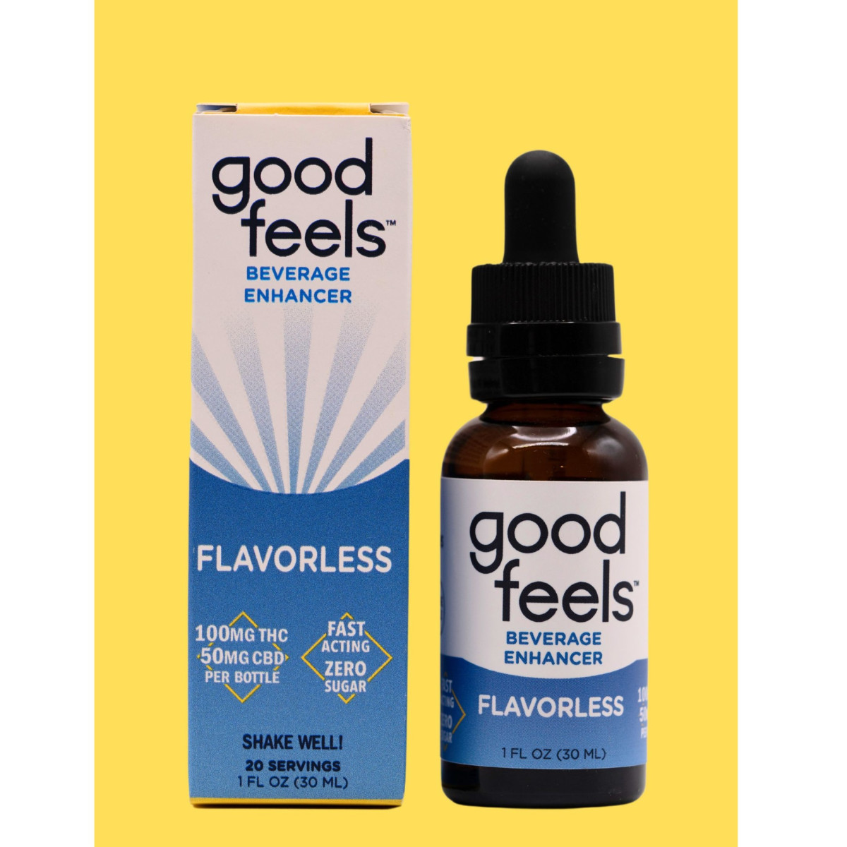 Photograph of product: Flavorless 2:1 TH-oui:CBD Beverage Enhancer