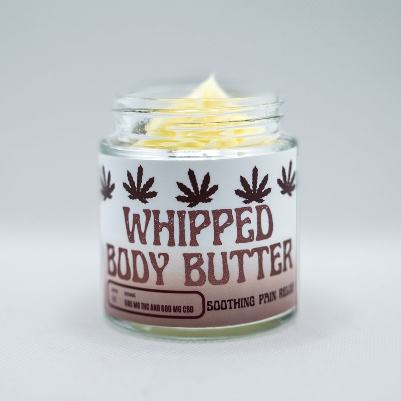 Photograph of product: Highly Rooted | Whipped Body Butter | 600mg 1:1