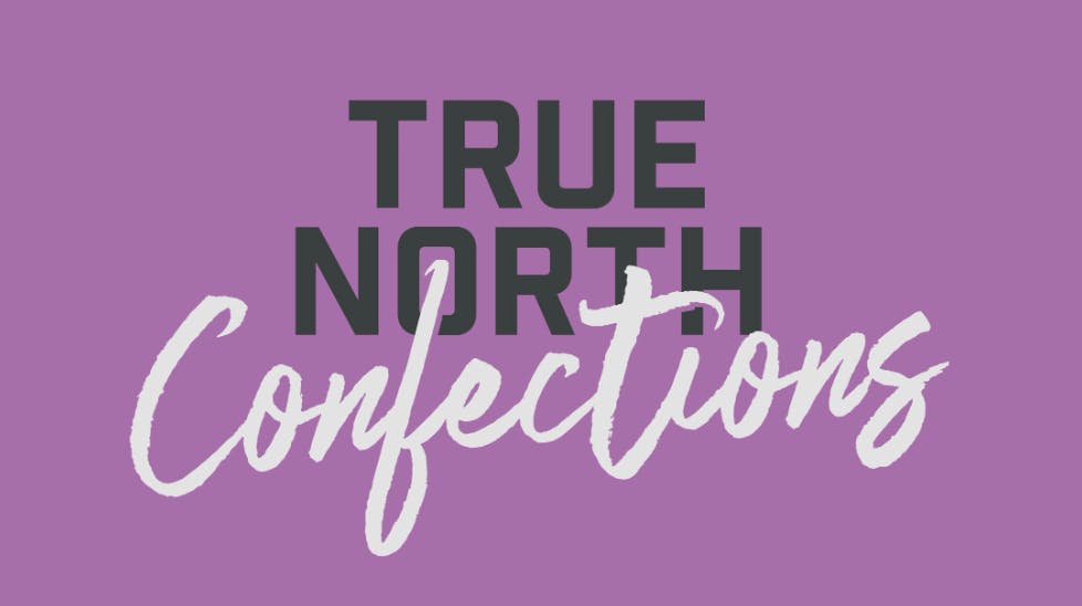 Photograph of product: True North 100mg Gummies - Lavender Lemon 1:1 (TH-oui:CBN) 5 x 20mg