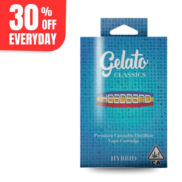 Photograph of product: Gelato Classics | 1g - Headband - Cartridge - Hybrid - 