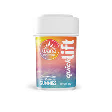 Photograph of product: Gummies | Quick Lift Clementine | 100mg | 20pk | Wana - REC