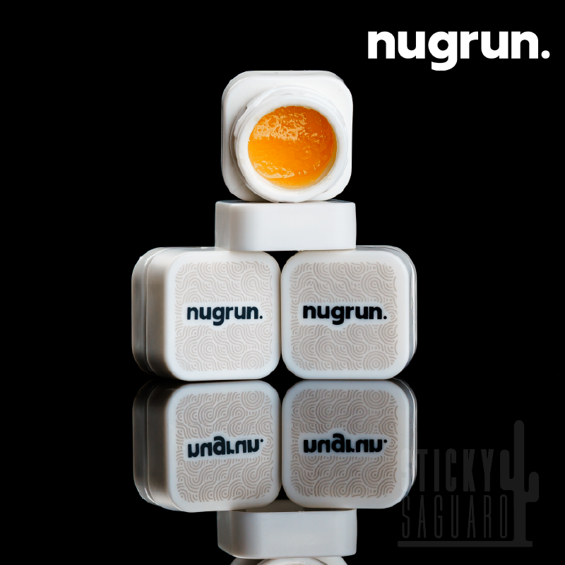 Photograph of product: Nugrun Live Resin Terp Sugar Cookie Fam Sherbet (I/H) 1g